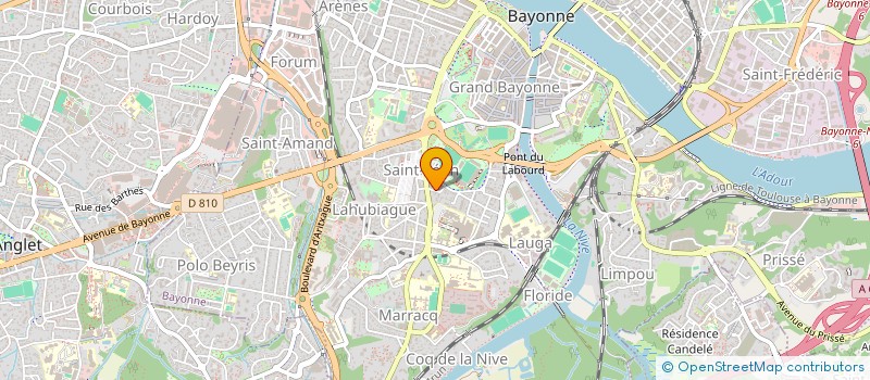 localisation de l'entreprise SWANI à BAYONNE