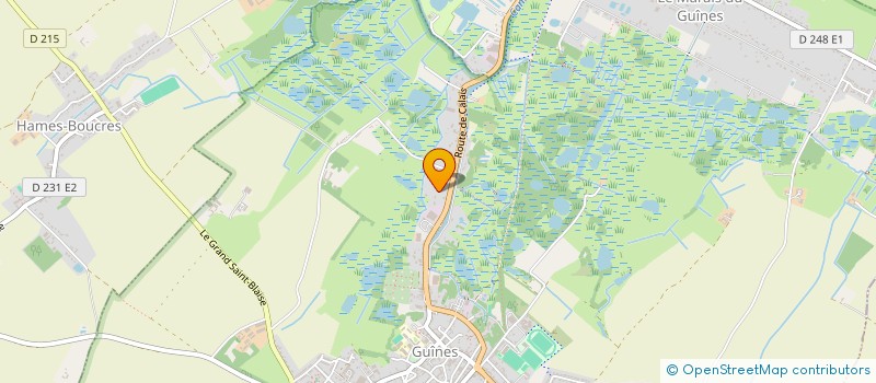 localisation de l'entreprise SWANN  GUINES