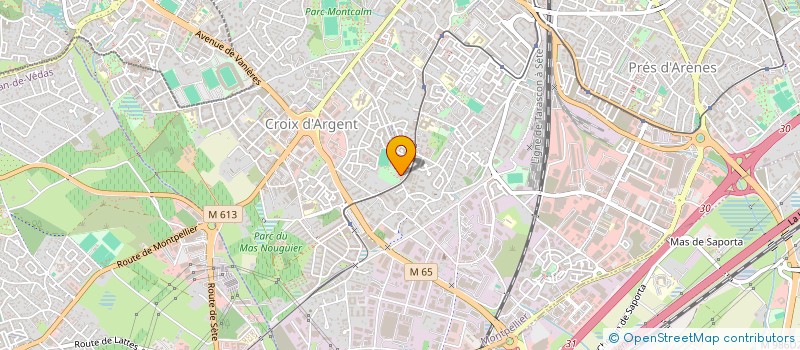 localisation de l'entreprise SWANN HDG à MONTPELLIER