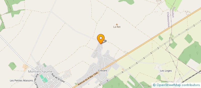 localisation de l'entreprise SWANN MONT'CHAUME à MONTIERCHAUME