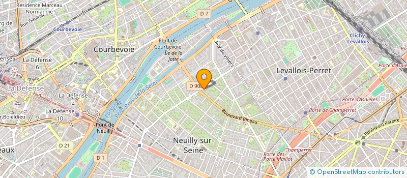 localisation de l'entreprise SWANN PATRIMOINE à NEUILLY-SUR-SEINE