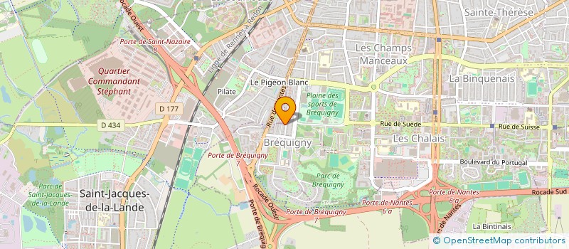 localisation de l'entreprise SWANNAIS  RENNES