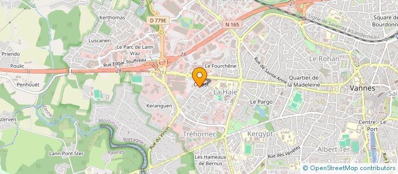 localisation de l'entreprise SWANO à VANNES