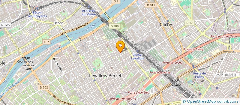 localisation de l'entreprise SWANS CONSULTING à LEVALLOIS-PERRET