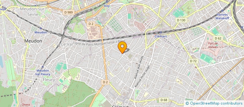 localisation de l'entreprise SWANY KIDS EVENTS à CLAMART