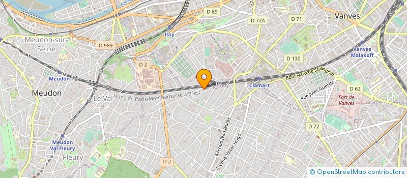 localisation de l'entreprise SWANY KIDS GROUP à CLAMART