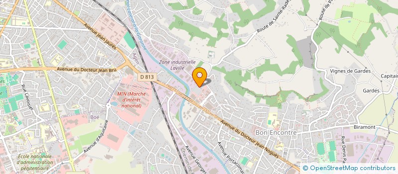 localisation de l'entreprise SWAP AUTO à BON-ENCONTRE