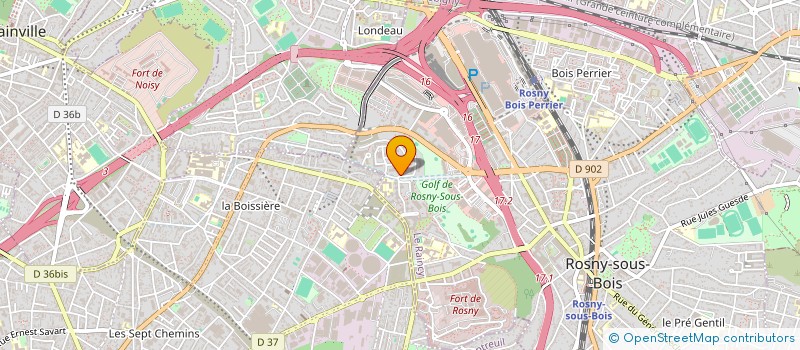 localisation de l'entreprise SWAP DRESSING (PENDERIE ECHANGEABLE) à ROSNY-SOUS-BOIS