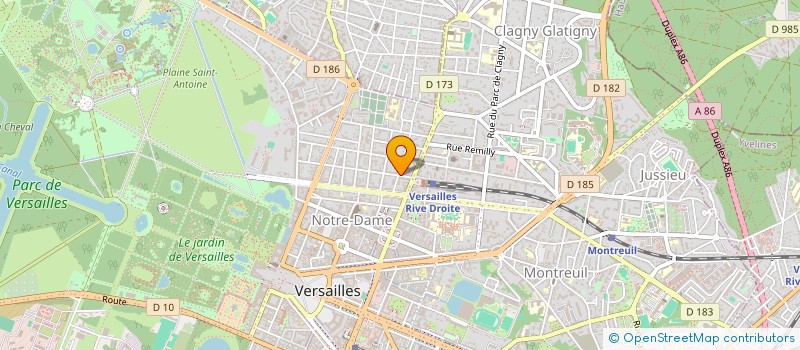 localisation de l'entreprise SWAP EXPANSION à VERSAILLES