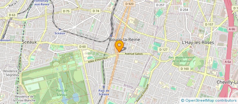 localisation de l'entreprise SWAPMYPARK à BOURG-LA-REINE