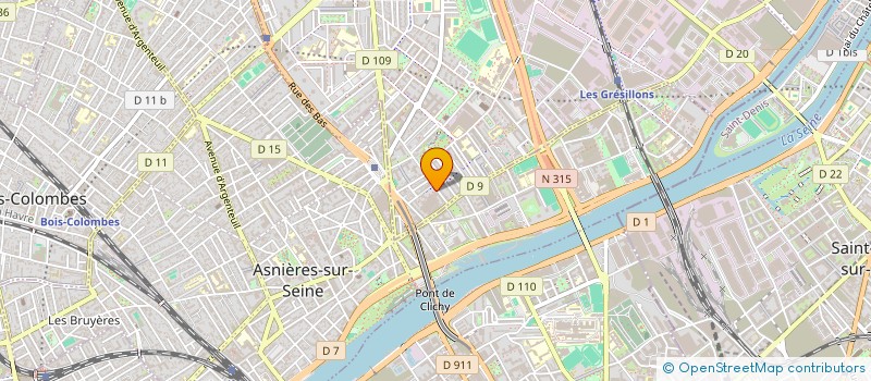 localisation de l'entreprise SWARM à GENNEVILLIERS