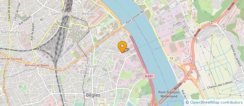localisation de l'entreprise SWARM ROBOTICS GROUP à BEGLES