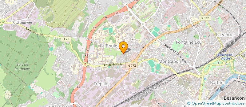 localisation de l'entreprise SWARMAGEDDON à BESANCON