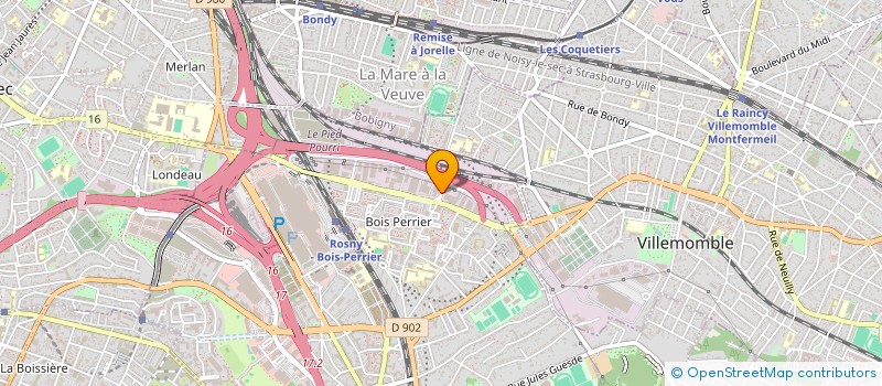 localisation de l'entreprise SWAT DEFENSE  ROSNY-SOUS-BOIS