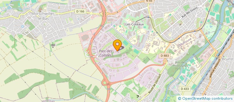 localisation de l'entreprise SWAT SECURITE PRIVEE SARL à MULHOUSE