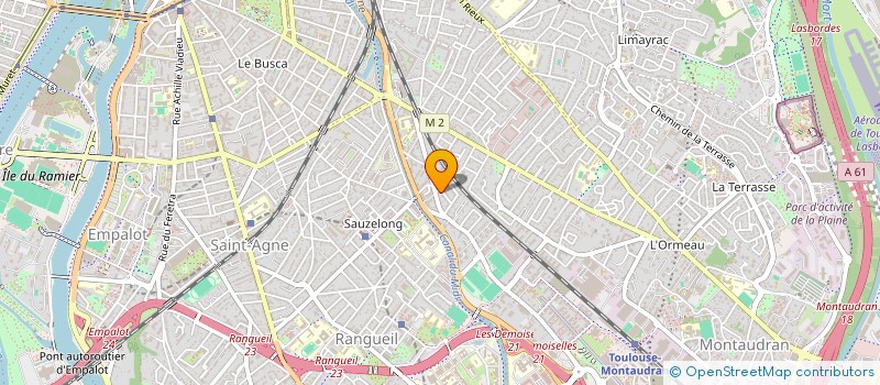 localisation de l'entreprise SWAY  TOULOUSE