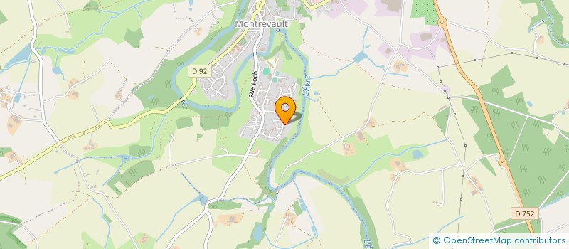 localisation de l'entreprise SWAY ACCUEIL  LE LOROUX-BOTTEREAU