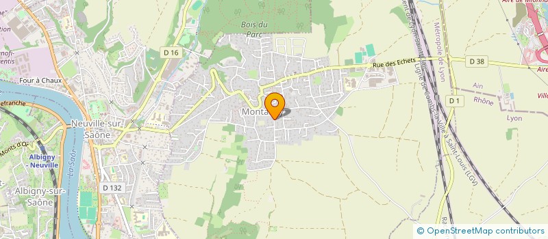 localisation de l'entreprise SWB CONSULTING  SAINT-CYR-AU-MONT-D'OR