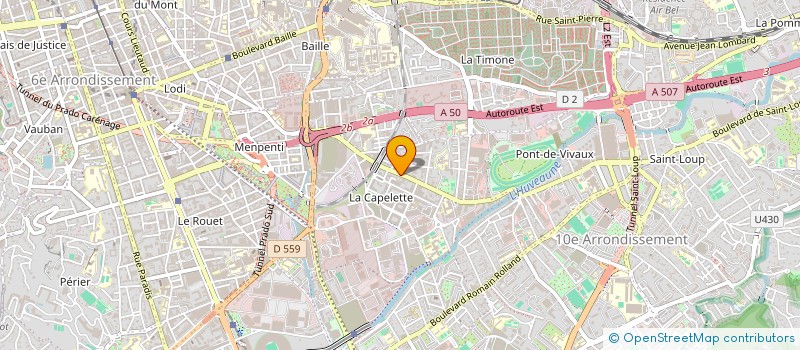localisation de l'entreprise SWC à MARSEILLE