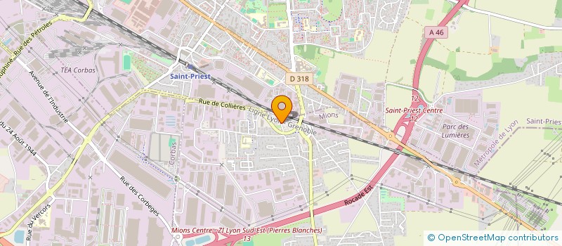 localisation de l'entreprise SWCK  MIONS