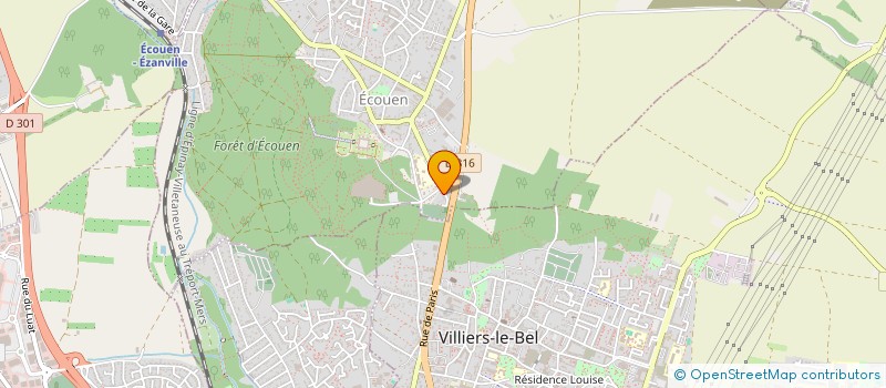 localisation de l'entreprise SWE IMPORT-EXPORT  ECOUEN