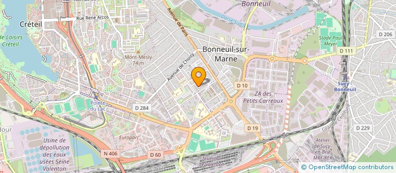 localisation de l'entreprise SWEAT ET FIN  BONNEUIL-SUR-MARNE