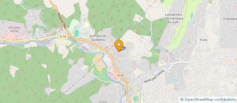 localisation de l'entreprise SWEAT SCIENCE à SAINTE-MAXIME