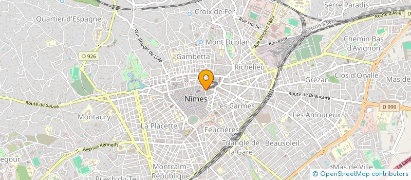 localisation de l'entreprise SWEAT TIME à NIMES