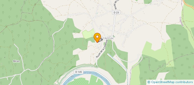 localisation de l'entreprise SWEBUS  CRAYSSAC