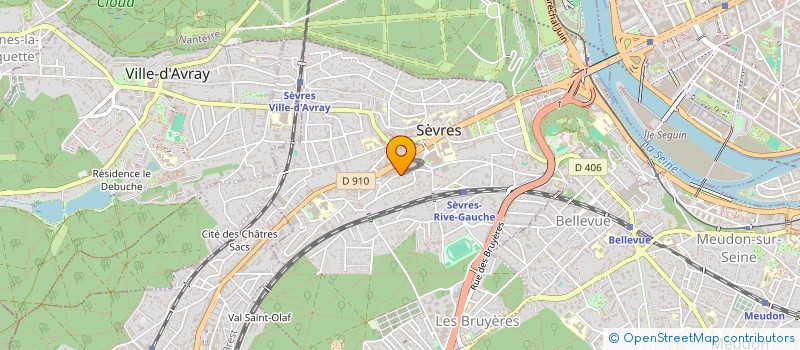localisation de l'entreprise SWEDE VENTURES à SEVRES