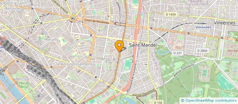 localisation de l'entreprise SWEDISH CARS ASSISTANCE  PARIS