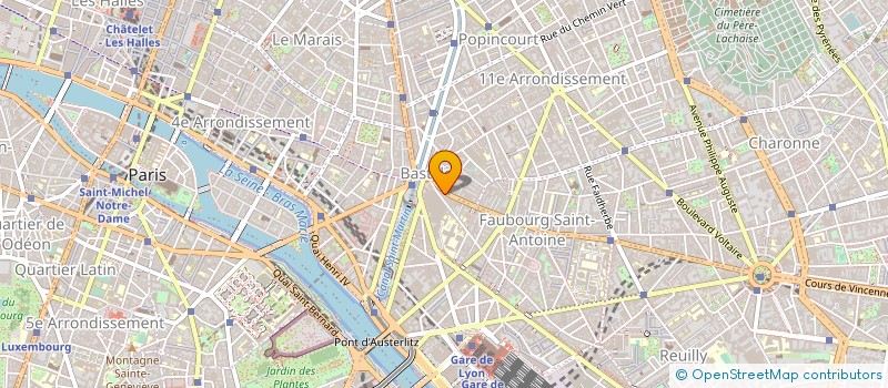 localisation de l'entreprise SWEELIX à PARIS 12