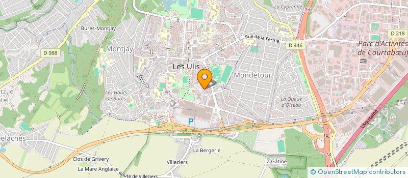localisation de l'entreprise SWEENEY à LES ULIS
