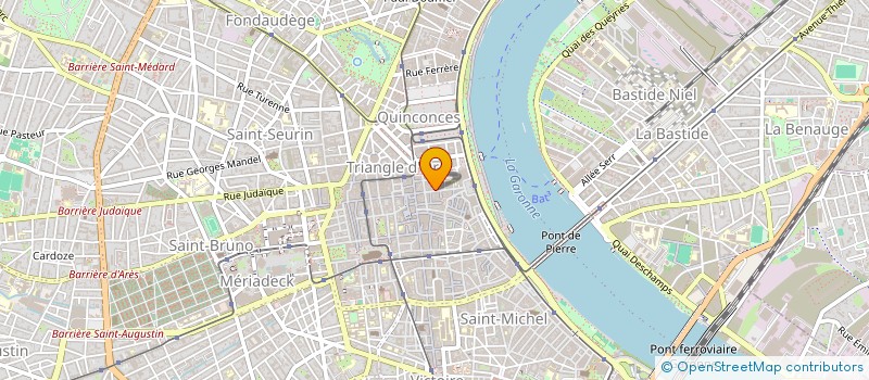 localisation de l'entreprise SWEET 4U IMMOBILIER  BORDEAUX