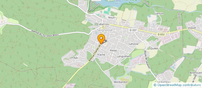 localisation de l'entreprise SWEET  SEIGNOSSE