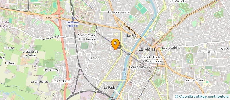 localisation de l'entreprise SWEET  LE MANS