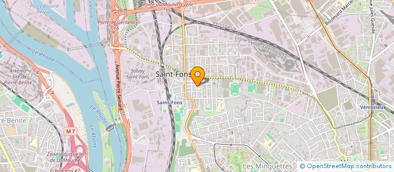 localisation de l'entreprise SWEET  SAINT-FONS