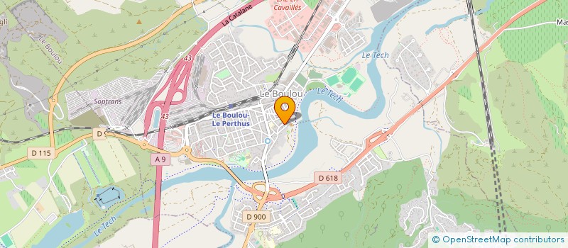 localisation de l'entreprise SWEET ASSO  LE BOULOU