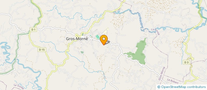 localisation de l'entreprise SWEET BOX  GROS-MORNE