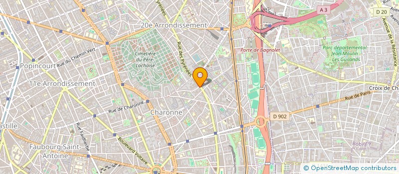 localisation de l'entreprise SWEET CHICKEN  PARIS