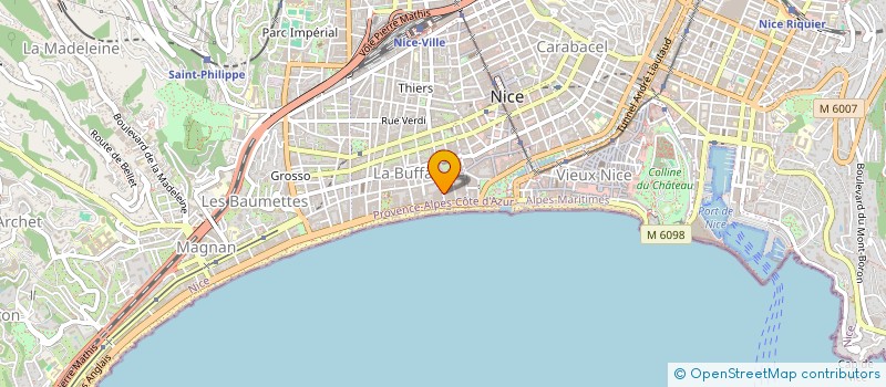 localisation de l'entreprise SWEET COFFEE à NICE