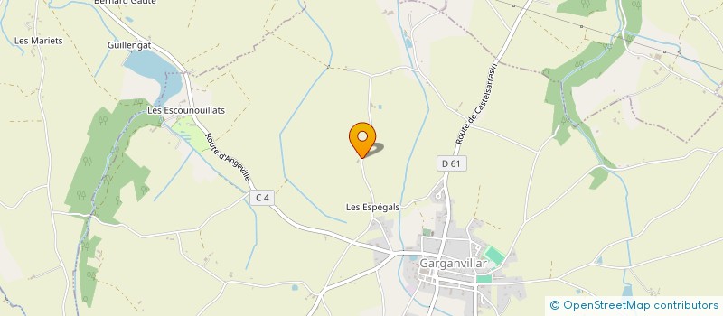 localisation de l'entreprise SWEET FORM 82  GARGANVILLAR