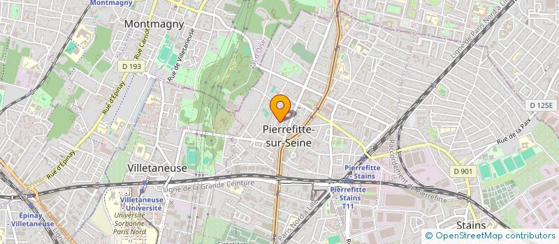 localisation de l'entreprise SWEET & FRESH à PIERREFITTE-SUR-SEINE