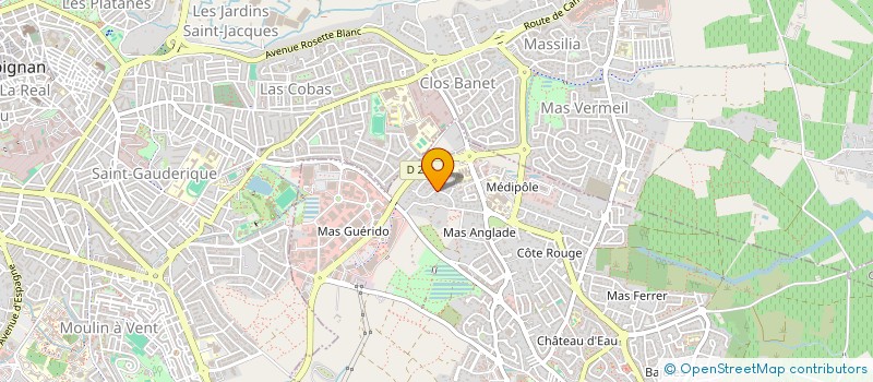 localisation de l'entreprise SWEET FRUITS  CABESTANY