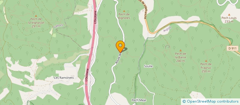 localisation de l'entreprise SWEET HOME 46  ARCAMBAL