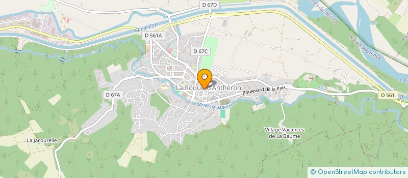 localisation de l'entreprise SWEET HOME AL-BA-MA  LA ROQUE-D'ANTHERON