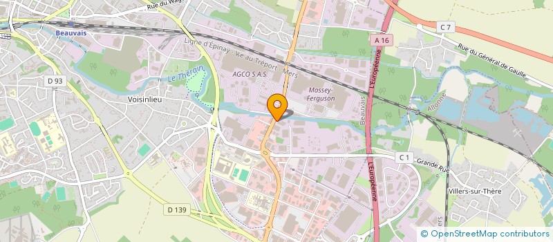 localisation de l'entreprise SWEET HOME AMEUBLEMENT  BEAUVAIS
