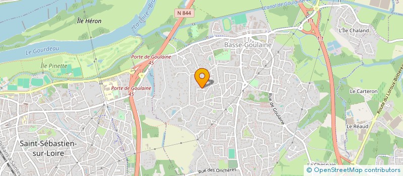 localisation de l'entreprise SWEET HOME ASSOCIATES  BASSE-GOULAINE