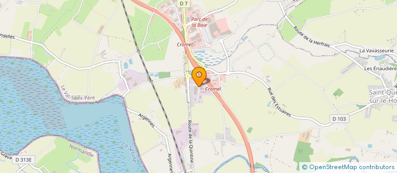 localisation de l'entreprise SWEET HOME BZH  SAINT-QUENTIN-SUR-LE-HOMME