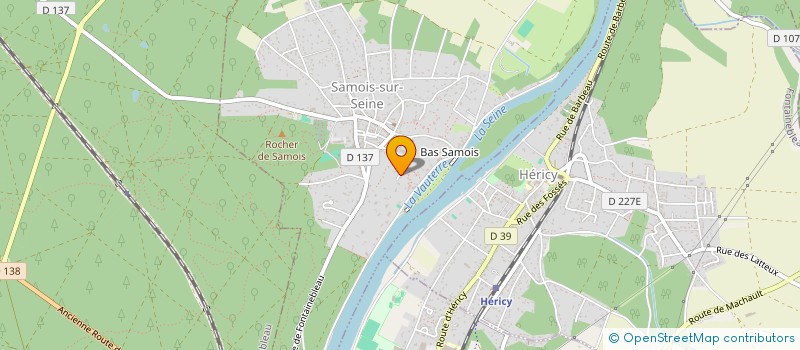 localisation de l'entreprise SWEET HOME CIE  SAMOIS-SUR-SEINE